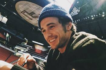 James Franco es captado en Bogotá para grabar las escenas de Fidel Castro