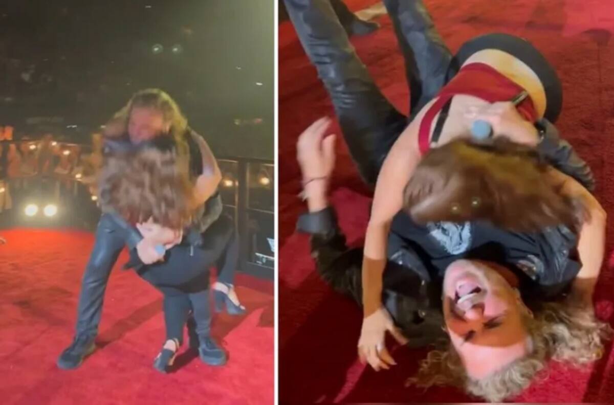 Fan “taclea” a Fher de Maná en pleno concierto, esta fue su reacción