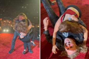 Fan “taclea” a Fher de Maná en pleno concierto, esta fue su reacción