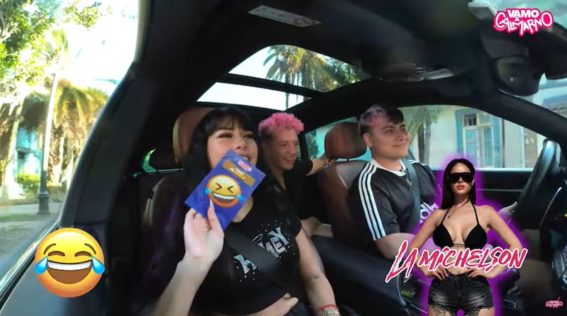 Eskarcita menciona a Ignacia Michelson en el programa de "Vamo a calmarno".