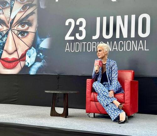 La cantante se presentará en el Auditorio Nacional el 23 de junio