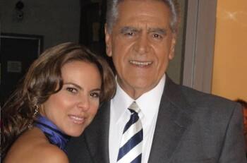 Ver a Kate del Castillo casada y con hijos es el último deseo de su padre, Eric del Castillo