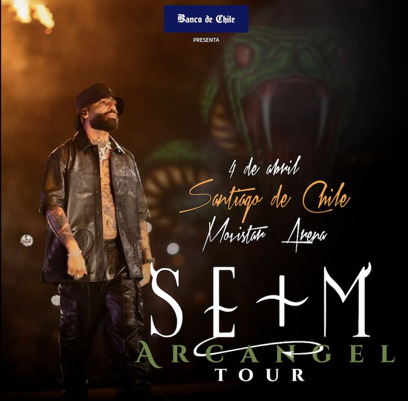 detalles de su concierto en Chile