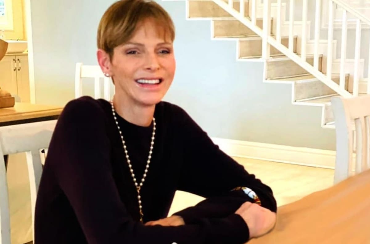 La princesa Charlene aparece en público por segunda vez después de estar "gravemente enferma"