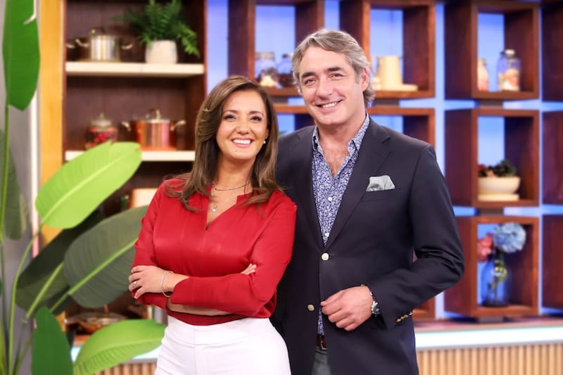 José Luis Repenning y Priscilla Vargas animan "Tu Día". Créditos: Canal 13.