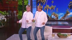VIDEO: Amy Schumer aparece en programa de Ellen Degeneres, ¡vestida exactamente igual que ella!