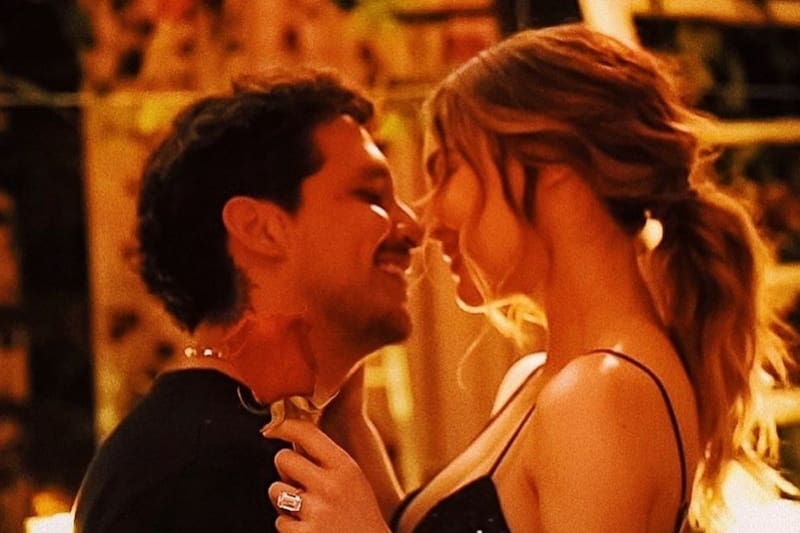 Belinda y Christian Nodal La pareja celebra un año de noviazgo - Créditos: Instagram @belindapop