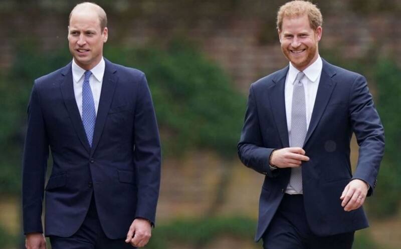 Príncipes William y Harry Con el tiempo, los hijos del rey Carlos aceptaron a Camilla como parte de su familia. - Créditos: Vanitatis