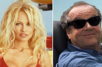 Pamela Anderson narró la vez que vio a Jack Nicholson en un trío