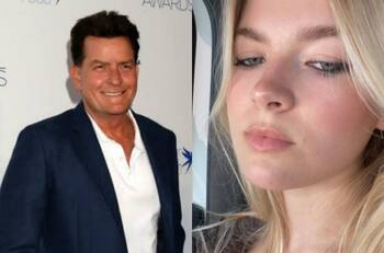 Hija menor de Charlie Sheen sufre aparatoso accidente automovilístico