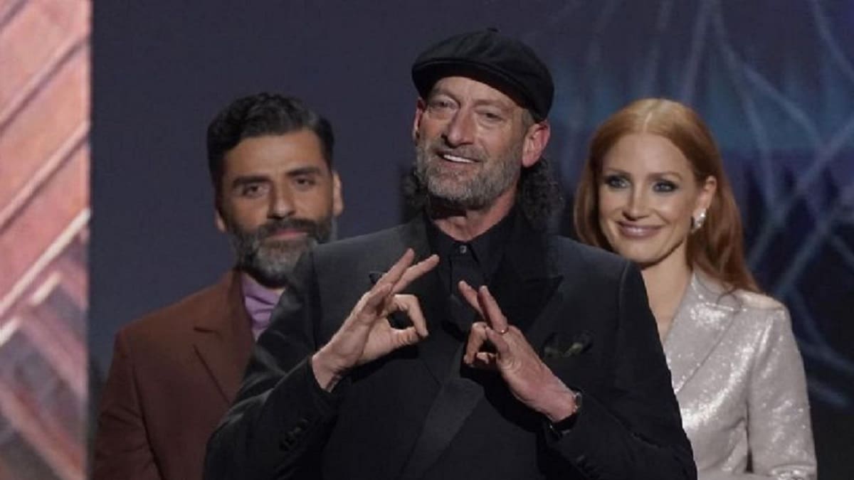 Oscar 2022: Troy Kotsur da emotivo discurso en lenguaje de señas
