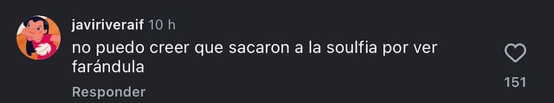 Y las duras críticas del público a Gala Cardirola.
Foto: Instagram