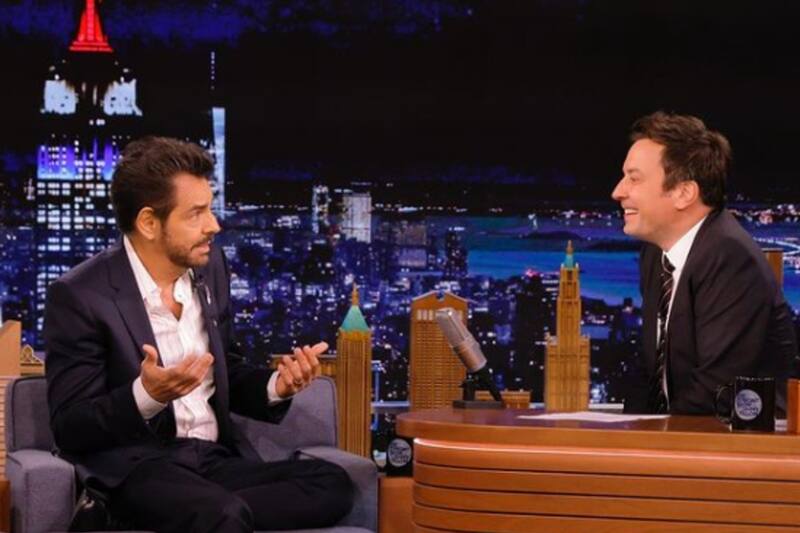 Eugenio Derbez El comediante mexicano estuvo invitado a “The Tonight Show” - Créditos: Instagram @ederbez