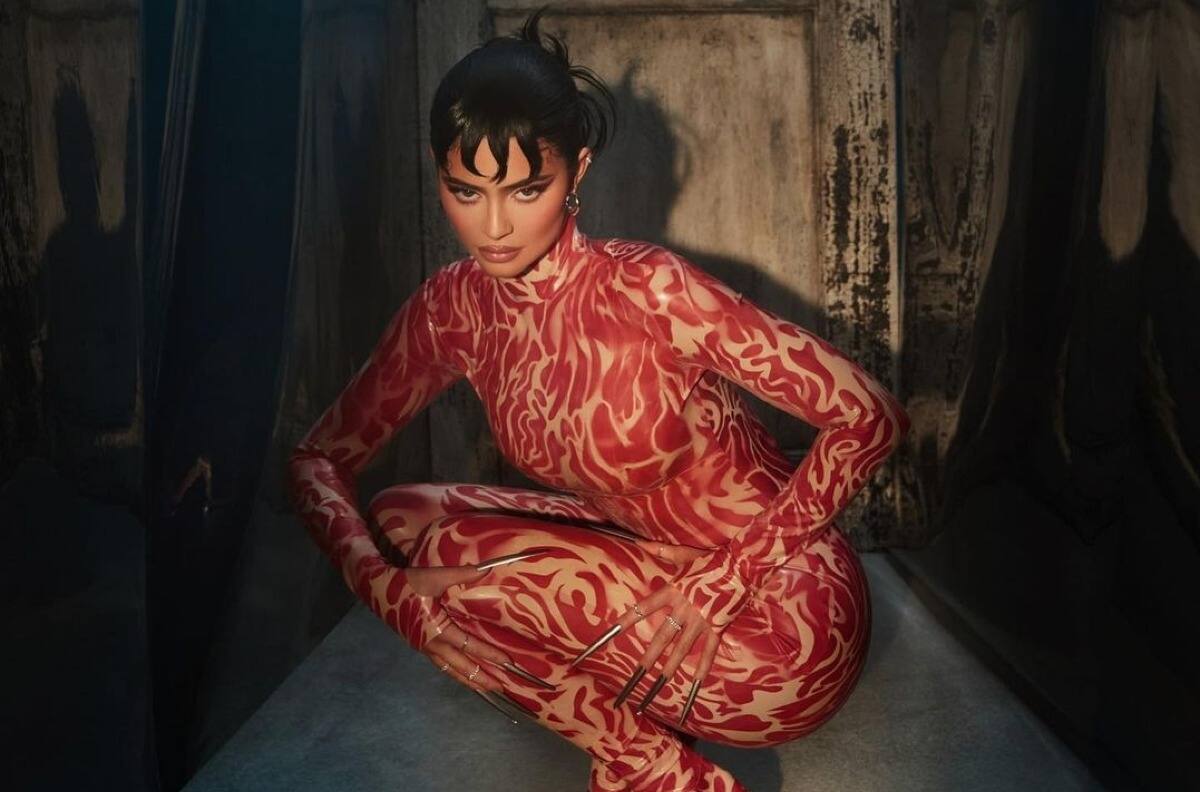 Kylie Jenner presenta su línea de cosméticos inspirada en el terrorífico Freddy Krueger
