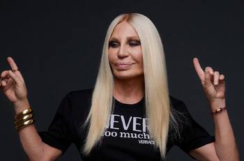 El vestido de Donatella Versace que eligió para la boda de Britney Spears