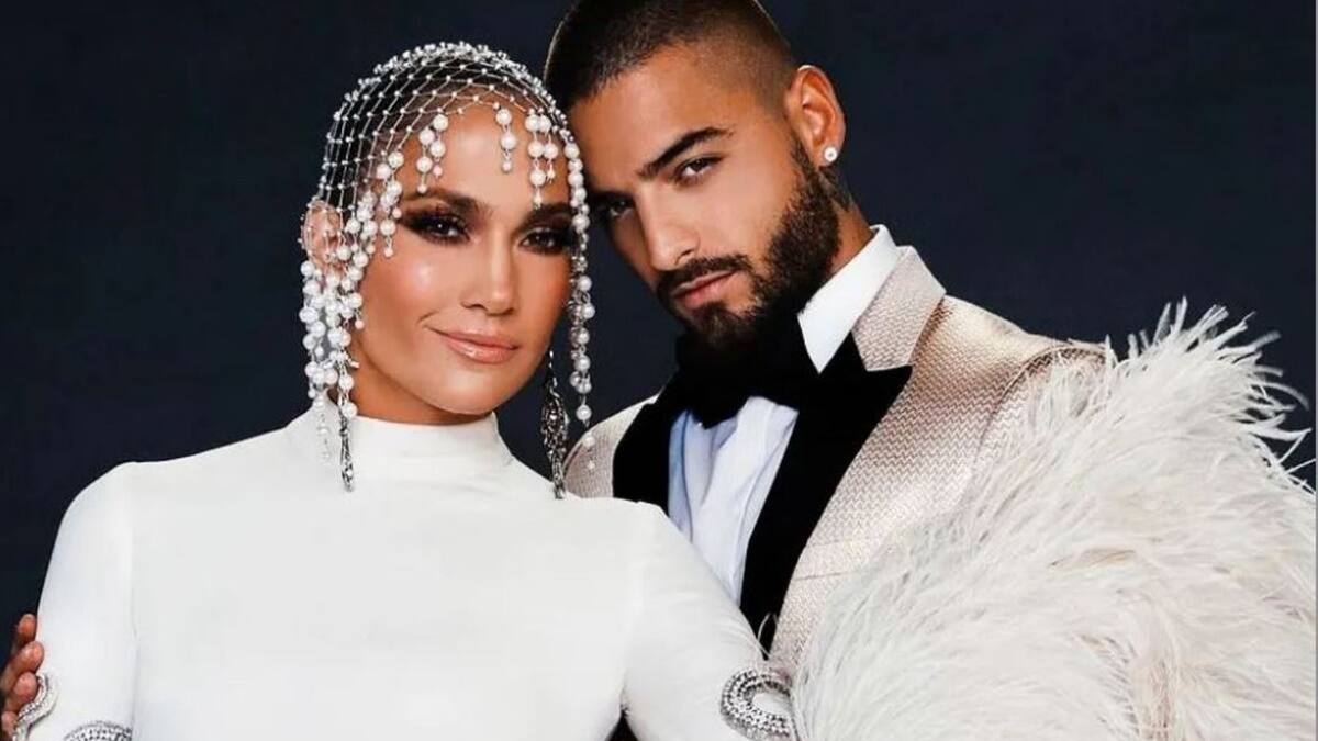 Jennifer Lopez vestida de novia protagoniza con Maluma la cinta "Marry Me"