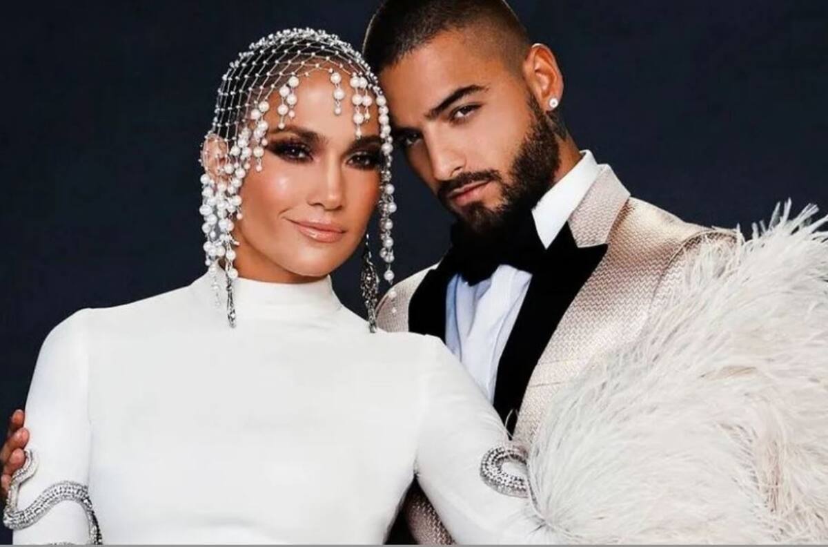 Jennifer Lopez vestida de novia protagoniza con Maluma la cinta "Marry Me"