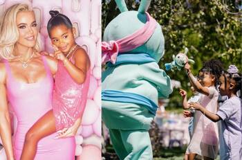 Khloé Kardashian con lujosa y extravagante fiesta festejó el cumpleaños 5 de su hija True