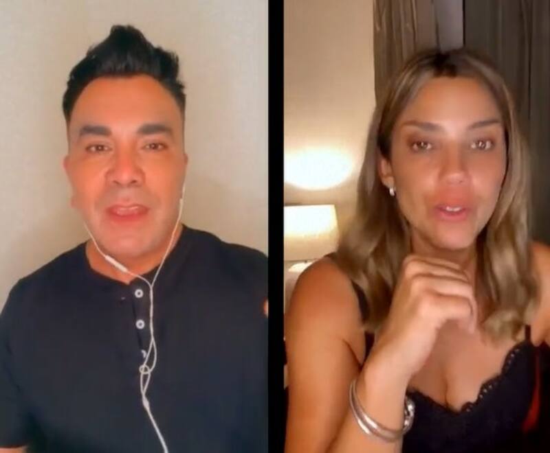 Luis Sandoval confirmó la salida de TVN de María Elena Dressel. Créditos: Pantallazo Instagram