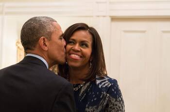 Michelle Obama "no soportaba" a Barack durante sus primeros diez años de matrimonio