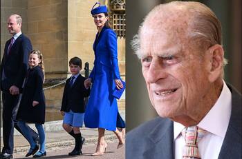 El homenaje para el príncipe Felipe de Edimburgo en la misa de Pascua que nadie notó