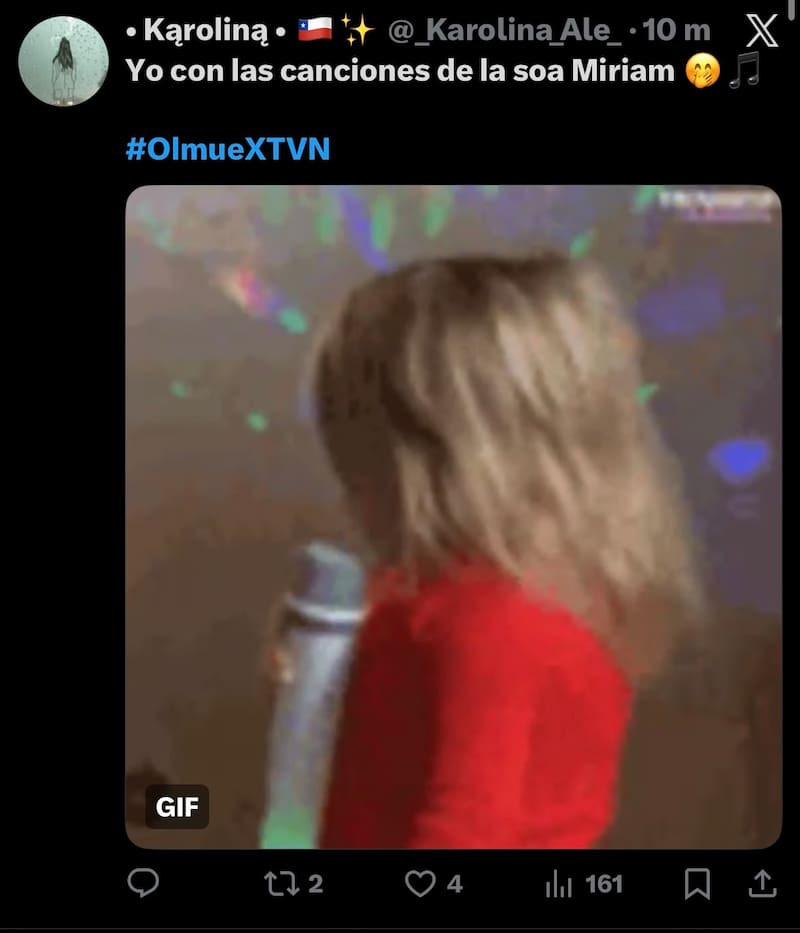 La cantante encantó en el Patagual.