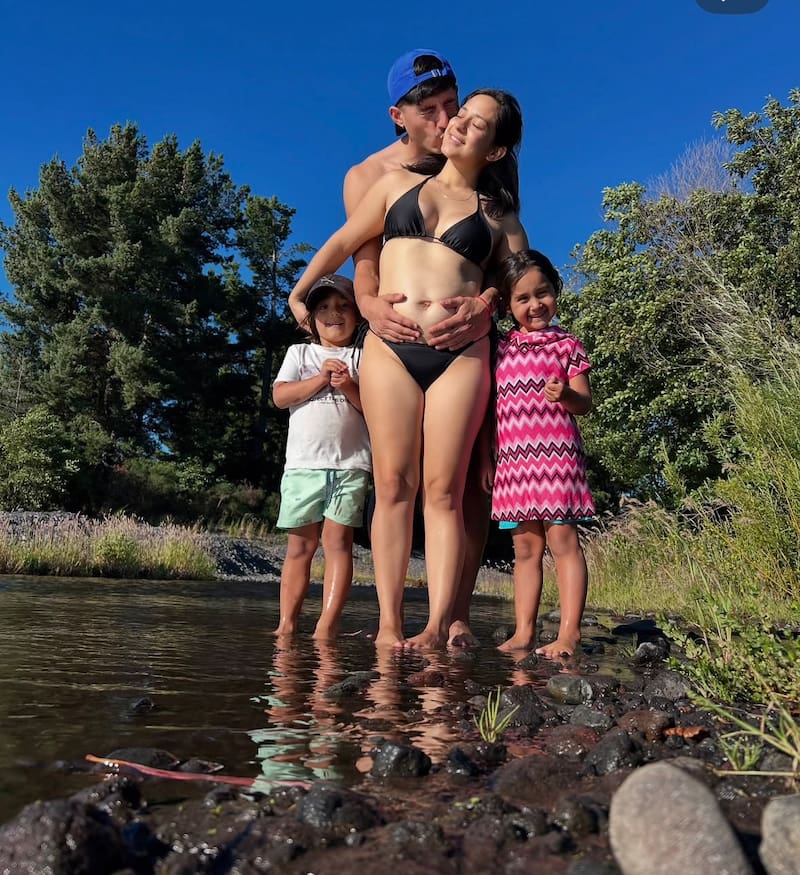 La actriz confirmó su segundo embarazo.