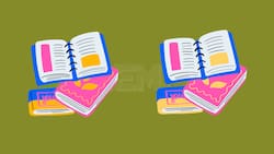 Test Visual: ¿Serás capaz de encontrar las 5 diferencias entre los libros?