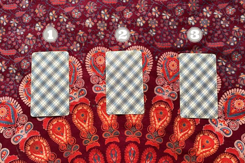 Conecta con tu intuición y elige ente la carta número 1,2 o 3.