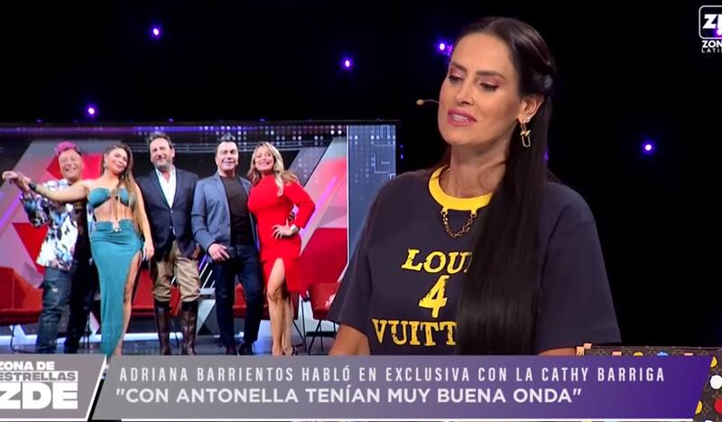 Adriana Barrientos se contactó con Cathy Barriga.