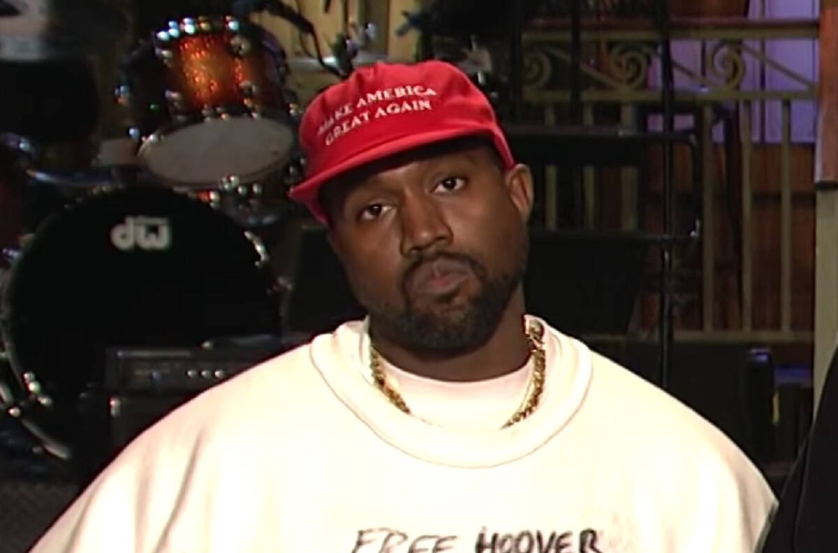 Kanye West es visto festejando en Los Angeles con modelo vestida igual que Kim Kardashian