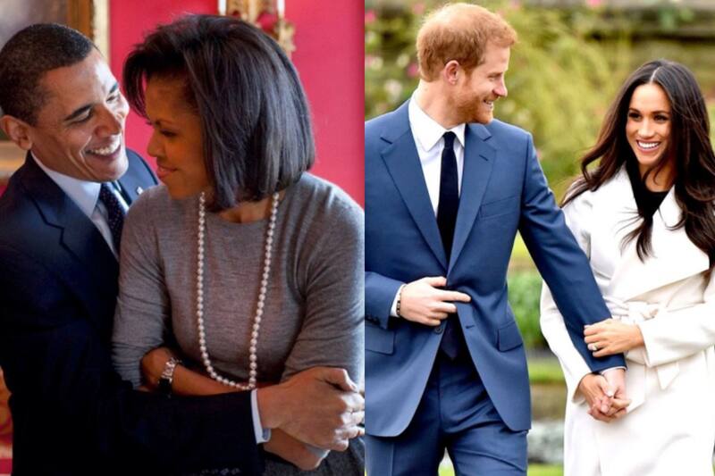 Michelle Obama apoyo a Meghan Markle cuando fue atacada por la realeza británica - Créditos: Instagram: duques de Sussex y Barack Obama