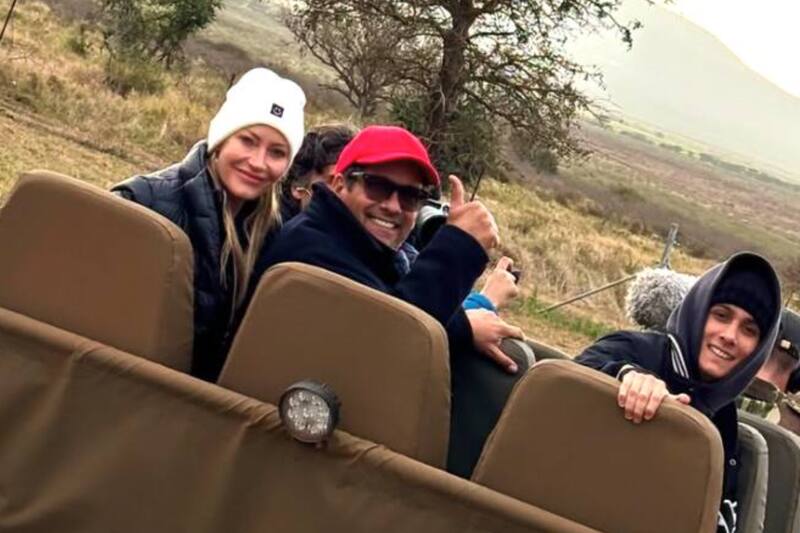 El animador reveló junto a su hijo el momento más impactante de Vive Sudáfrica.