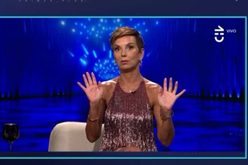 No habló muy bien de Constanza Capelli en Primer Plano. Foto: Captura