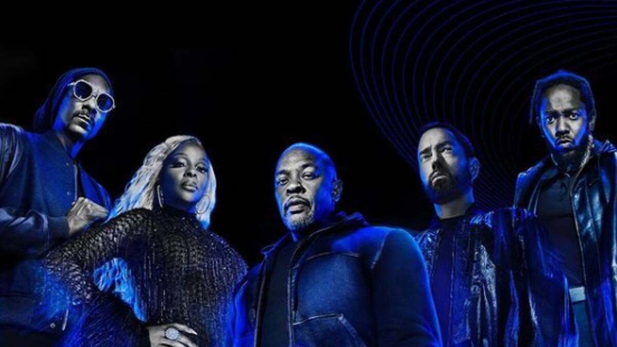 Dr. Dre, Snoop Dogg, Kendrick Lamar, Eminem y Mary J. Blige, estarán en el medio tiempo ¡Un Super Bowl lleno de rimas!
