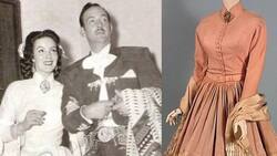 El vestido de novia rosa que usó María Félix en su boda con Jorge Negrete