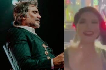 Alejandro Fernández dedica su show a guapa fan ¿Qué opinará Karla Laveaga?