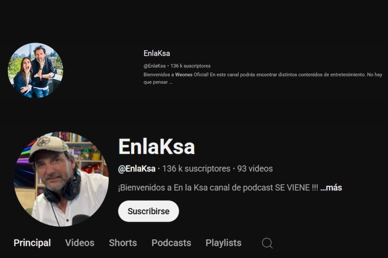 En el canal que antiguamente albergaba el "¿Cómo Están los Hueones?", el animador dejó algunos de sus proyectos antiguos y pistas de su nuevo podcast. Créditos: YouTube.