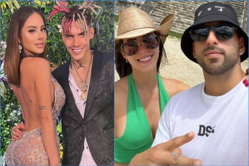 Ignacia Michelson y Marcianeke Asistieron al matrimonio de Francisca Maripán - Créditos: Instagram