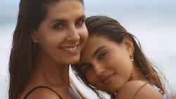 Mayrin Villanueva y la emotiva despedida a su hija Romina que se muda a España