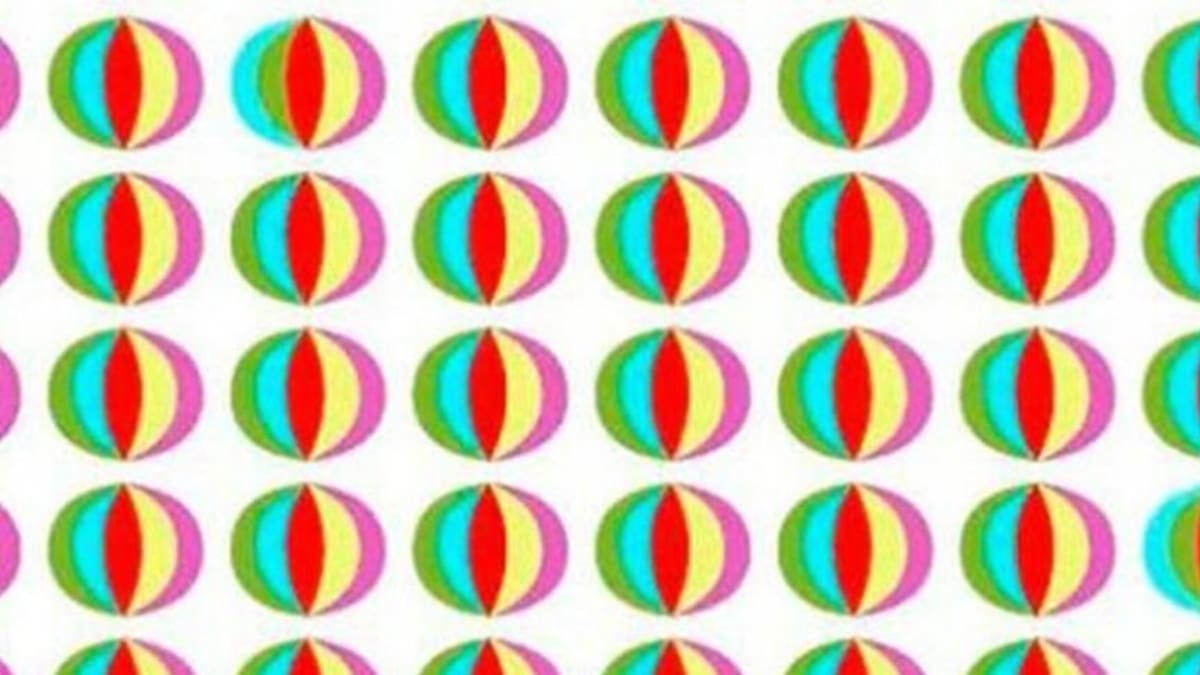 Acertijo visual: Localiza las 5 pelotas diferentes en tan sólo 20 segundos