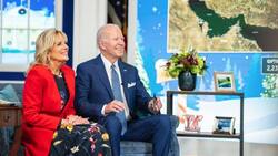 Jill Biden presume las decoraciones navideñas de la Casa Blanca