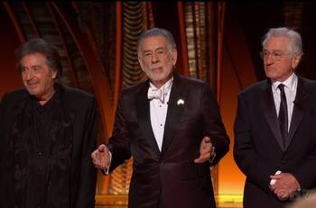 Oscars 2022: El reencuentro de Al Pacino, Robert De Niro y Francis Coppola por los 50 años de "El Padrino"