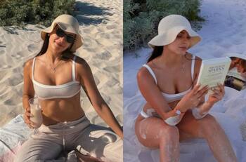 Desde Cancún: Cony Capelli se luce con románticas fotos junto a su nueva pareja