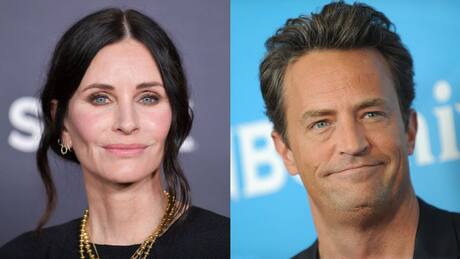 Courteney Cox luce devastada al ser vista por primera vez tras la muerte de Matthew Perry