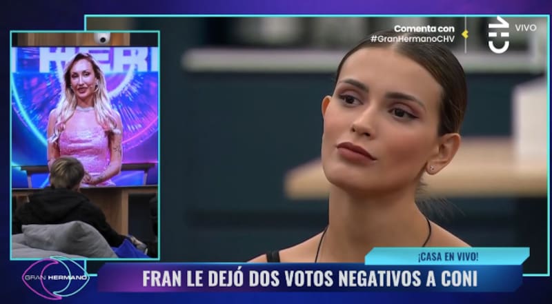 Constanza Capelli recibió los votos legado de Francisca Maira. Foto: CHV.