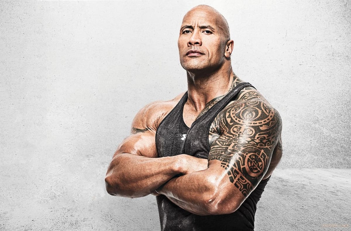 ¡Qué piernotas! Dwayne Johnson parece La Mole