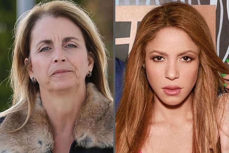 Shakira y Montserrat Bernabeu Es bien sabido de la mala relación que existe entre la mamá de pique y la colombiana - Créditos: Instagram