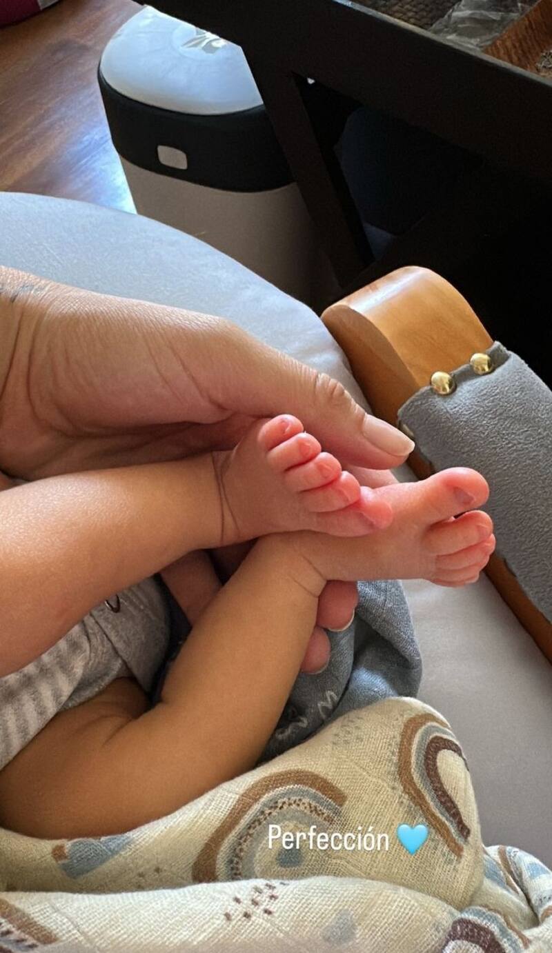 Daniela Castillo está chocha con su bebé. Créditos: Instagram