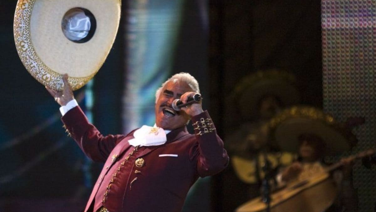 Vicente Fernández ganaba esta millonaria cantidad por cada concierto
